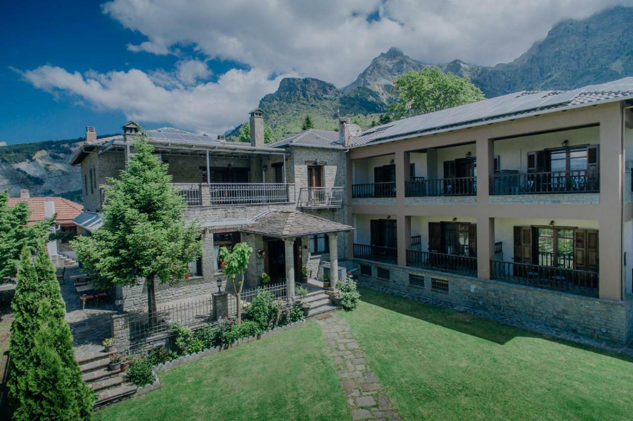 Etheres Tzoumerkon Mountain Resort Katarráktis Exteriör bild